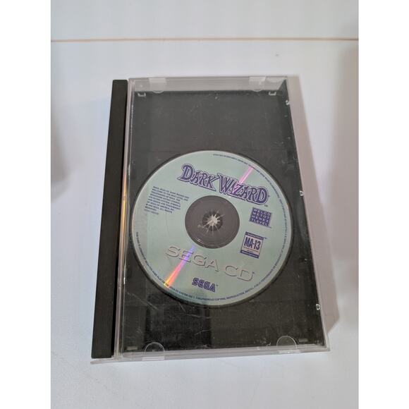 Dark Wizard Sega CD Disc and Back Cover Only - No Manual USA Version - Picture 1 of 6